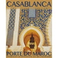 thumbnail image 2 of Navas, Emily 15x18 White Modern Wood Framed Museum Art Print Titled - Destination Morocco I, 2 of 4
