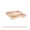 Beige, variant on Wooden Insulation Tray Heat-resistant Household Tray Breakfast Tray Party Barbecue Tray Coffee And Juice Tray
