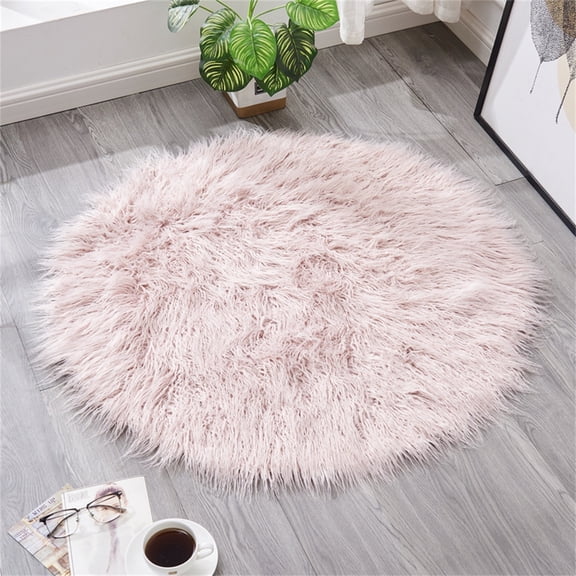 Doormat Scrubbing Door Mat Kids Playroom Mat 4 Colors Round Shape Shape Rugs Shaggy Rug Dining Room Bedroom