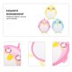 thumbnail image 5 of 3 toallas de baño de pingüino de dibujos animados, encantadoras herramientas de baño de doble cara para niños, 5 of 6