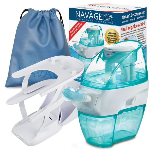 Navage Nasal Care DELUXE Bundle Navage Nose Cleaner, 20 SaltPods