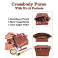 thumbnail image 5 of Genuine Leather Small Cross body Purses For Women, 5 of 5