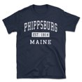 thumbnail image 1 of Phippsburg Maine Classic Established Men's Cotton T-Shirt, 1 of 1