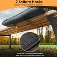 thumbnail image 3 of Oswerpon 21in Heated Stadium Seat for Bleachers with back support and cushion, for camping games sports(No Battery), 3 of 7