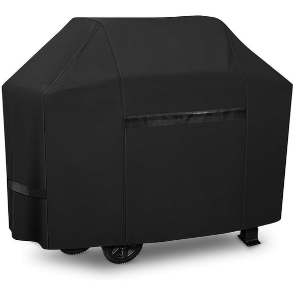 iCOVER Housse de Barbecue 60 Po, 600D Robuste Imperméable, Résistante aux UV et Sans Décoloration, pour Weber Char Broil Holland Jenn Air Brinkmann Dyna-Glo
