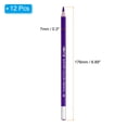 thumbnail image 2 of Uxcell Watercolor Pencil for Blending, Coloring, Sketch Drawing, Painting, 12Pcs, Purple, 2 of 7