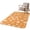 Orange, variant on Door Mat 31.5"x47.2", Red Dog Paw Non Slip Backing & Low Profile Area Rugs for Entryway Hallway, Absorbent Soft Floor Mat Small Carpet for Living Room Bedroom Modern Geometric Abstract Aesthetics