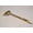 brass spatula, variant on Wollet Handmade Pure Copper Soup Spoon 28.5*6.5cm, Thick Copper Hot Pot Colander,Solid Copper Rice Spoon 28*7cm, Long Handle Copper Spatula