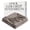 Dark Taupe, variant on Twin Fitted Sheets 2-Pack, 21" Deep Pocket Twin Fitted Sheets Only, with Extra Depth to Fit Toppers and Deep Mattresses, 2-Pack, Marsala