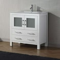 thumbnail image 4 of Virtu USA Dior 30-in. Single Bathroom Vanity with Ceramic Top, 4 of 9