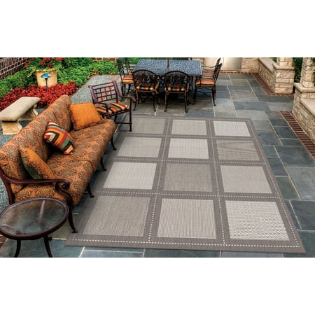 Couristan Recife Summit Natural - Couristan Recife Summit Rug, Grey/White