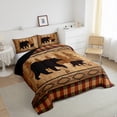 thumbnail image 3 of Castle Fairy Teens Safari Bears Twin Comforter Sets,Tribal Aztec Bedding Set, 3 of 8