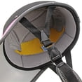 thumbnail image 4 of Casco de motocicleta medio casco de béisbol media cara con correa ajustable protección para la cabeza casco de seguridad a prueba de viento, 4 of 6