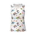 thumbnail image 4 of Lsque happy new year Raccoon Printed Workout Tank Tops for Women, Athletic Sports Tank Tops, Compression Sleeveless Dry Fit Shirts,Sleeveless Yoga Shirt-Medium, 4 of 9