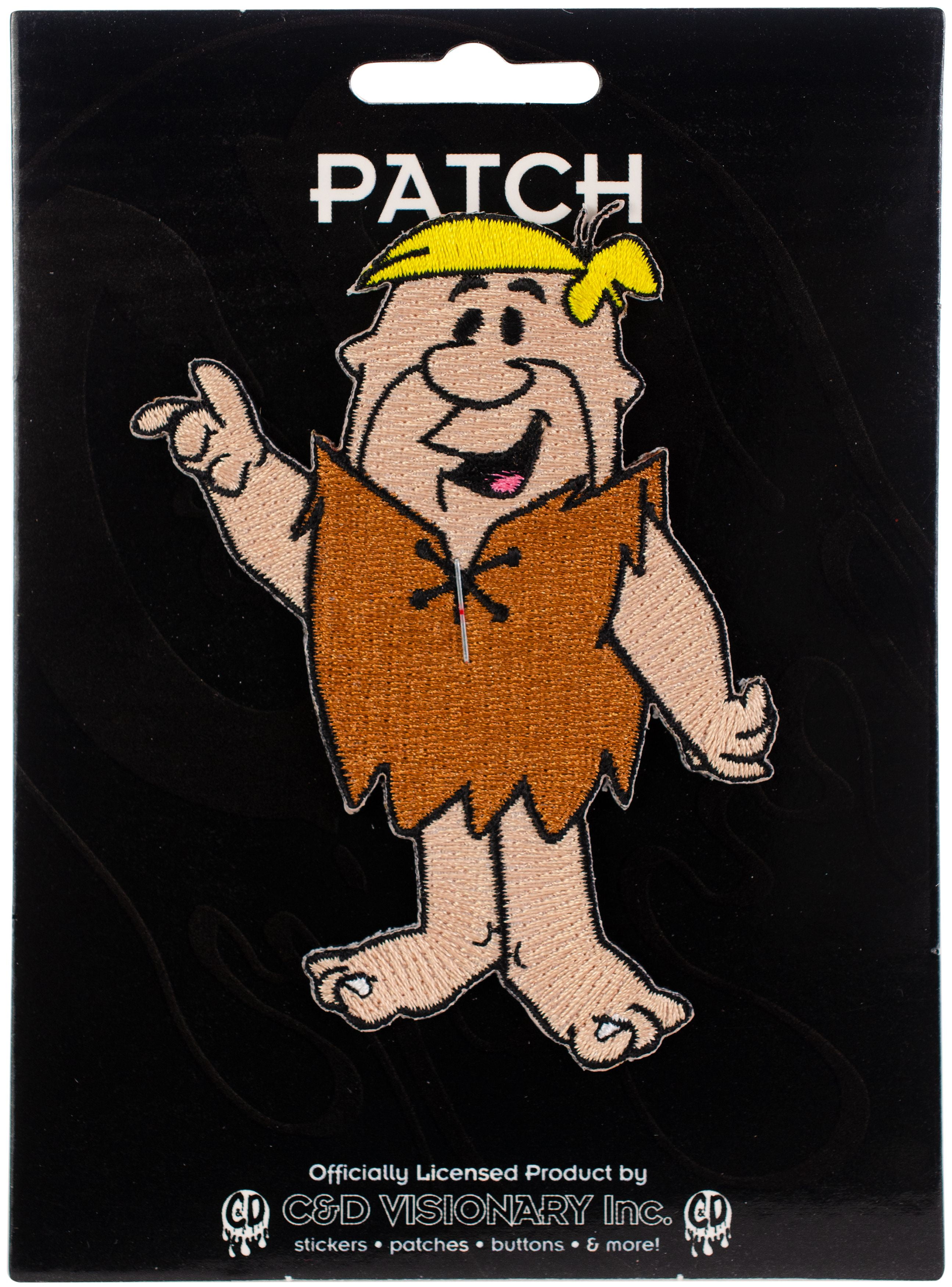 The Flintstones "BARNEY RUBBLE"  4" Embroidered Sewn/Iron On Patch 