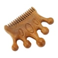 thumbnail image 4 of Peine de madera ANGGREK para masaje del cuero cabelludo, 4 of 7