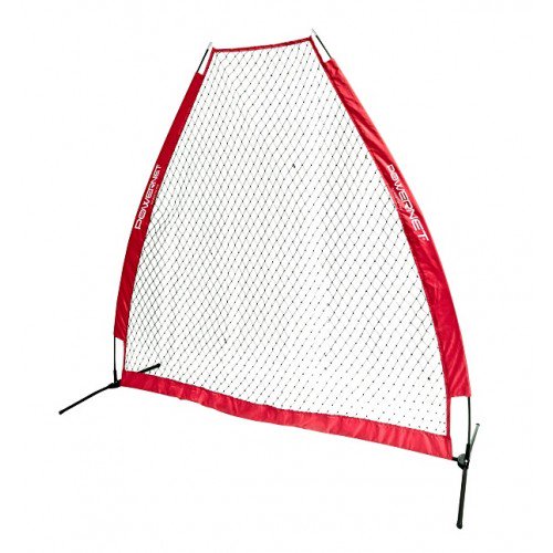 7x7 DLX Baseball Softball Practice Net Bundle with Portable A