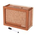 thumbnail image 4 of Hucha de madera con contador, caja de ahorros en efectivo, caja de ahorro creativa Retro, novedad para niños, niñas, adultos y niños, regalo para 3000USD, 4 of 9