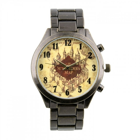 Harry Potter 890475 Marauders Map Watch with Metal Band