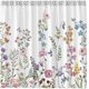 thumbnail image 1 of Funnytree Floral Plant Watercolor Flower Shower Curtain Set with Hooks Home Bathroom Bathtubs Decor Easy Care Machine Washable Durable Polyester, 1 of 4