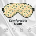 thumbnail image 3 of Naloa Sea Turtle And Whale Print Sleep Mask for Sleeper, Light Blocking Sleeping Eye Mask for Women Men, Eye Shade with Adjustable Strap for Travel, Nap,Meditation, 3 of 7