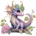 thumbnail image 1 of 5D DIY Cgtredaw Con Forma Especial Parcial Dragón 30x30cm, 1 of 9