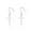 A-SILVER, variant on 925 Sterling Silver Cross Dangle Earrings for Women Teens Cross Drop Earrings Dangle