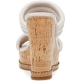 thumbnail image 3 of Steve Madden Womens Wipeout Cork Wedge Sandals, 3 of 3