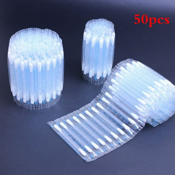 50Pcs Disposable Medical Alcohol Stick Disinfected Cotton Swab Care To'UKDIU WA