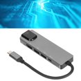thumbnail image 4 of USB Docking Station, Lightweight Portable Type C Hub Aluminum Alloy  For Mobile For Tablet PC For Laptop, 4 of 8