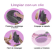 thumbnail image 3 of Cepillo Deslanador Mascotas Belug Púrpura, 3 of 4