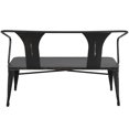 thumbnail image 4 of Waco Industrial Bench in Vintage Black Metal by LumiSource, 4 of 8