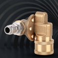 thumbnail image 1 of Boquilla De Arandela Ajustable, Instalación De Cobre Con Acoplador De Conexión Rápida De Conector Rápido De 1/4 Pulgadas, Para Uso En Riego Al Aire Libre YLSHRF Otros, 1 of 8