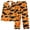 Multicolor 22, variant on Fatuov Halloween Pajama Set for Women 2-Piece Pjs Cute Ghost Pumpkin Halloween Print Short Sleeve Button-Down Shirt and Short Loungewear Set Sleepwear