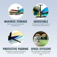thumbnail image 4 of Hi-Port 2 Multi SUP  Surfboard Ceiling Rack | Adjustable Overhead Mount, 4 of 8