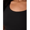 thumbnail image 4 of Hanes Moves Women's Crop Sports Bra, Racerback Black XS, 4 of 10