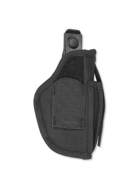 Uncle Mike's Sidekick Hip Holster for M/L Revolver, Ambidextrous, Size 16, Black, Nylon 70160