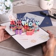 thumbnail image 2 of Tarjeta de feliz cumpleaños 3D Pop Up, tarjetas de felicitación, regalo para negocios, niños, esposa, marido, Baby Shower, 2 of 4