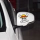 thumbnail image 4 of 2 pegatinas de One Piece para coche - Calavera de Luffy con Sombrero de Paja - 11 x 10 cm, 4 of 5