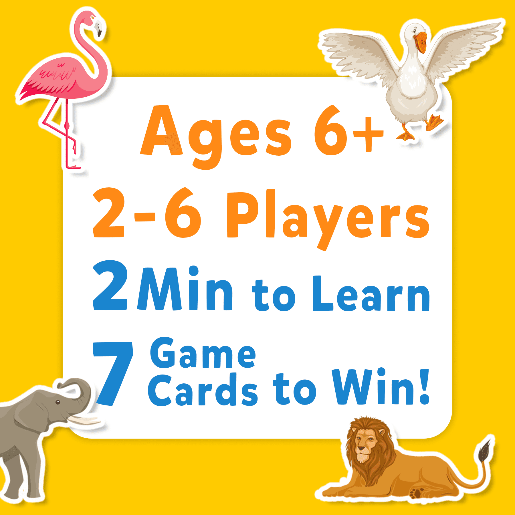 Skillmatics Guess in 10 World of Animals Card Game, for Child Ages 4+ Product Width 7.2 inches