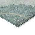 thumbnail image 4 of Addison Rugs Chantille Indoor/Outdoor Transitional Waves Teal Washable Rectangle Rug, 10' x 14', 4 of 6