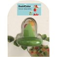 thumbnail image 5 of Pelador de verduras y kiwi, pelador de frutas deshuesado de acero inoxidable para cocina y 2 uds., soporte para bolsa de té colgante de silicona con forma de caracol de color aleatorio JM, 5 of 5