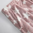 thumbnail image 5 of HLKJKLS Sweatpants Women Fashion Fuzzy Pajama Pants Winter Fleece Bottoms Elastic Waist Wide Leg Pockets Polyester Pink S-Xxl, 5 of 8