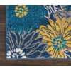 thumbnail image 5 of Nourison Passion Floral Blue 1'10" x 2'10" Area Rug, (2x2), 5 of 7