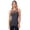 Charcoal, variant on White Seamless Triple Criss-Cross Front Cami (2X/3X)