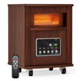 thumbnail image 1 of Calefactor infrarrojo portátil OYLUS de 1500 W con gabinete de madera, 1 of 9