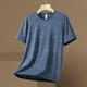 thumbnail image 1 of pstuiky camisetas de hombre, Camisa informal de cuello redondo y manga corta cómoda para hombre camisas casuales para hombre xxl, 1 of 3