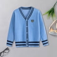 thumbnail image 2 of UAYOTSE Girls Cardigan Sweater School Uniforms Toddler Long Sleeve Button Knit Solid Sweaters Tops,Sizes 7-9 Years, 2 of 5