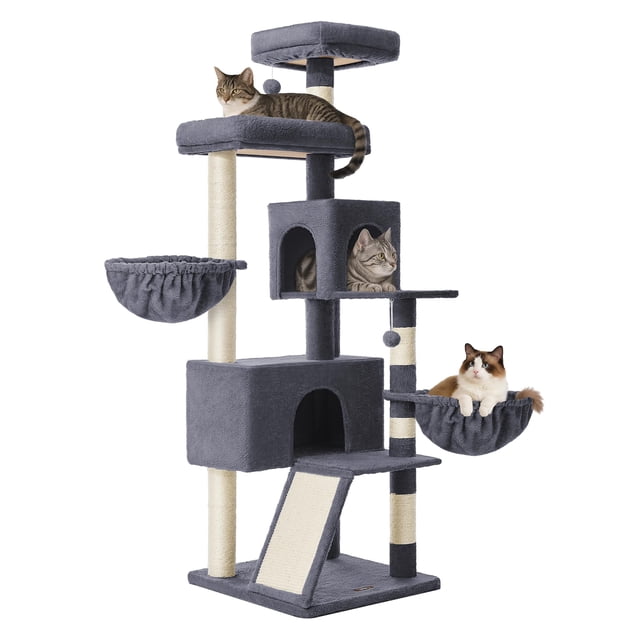 Torre para Gatos Feandrea de 174 cm con Rascadores