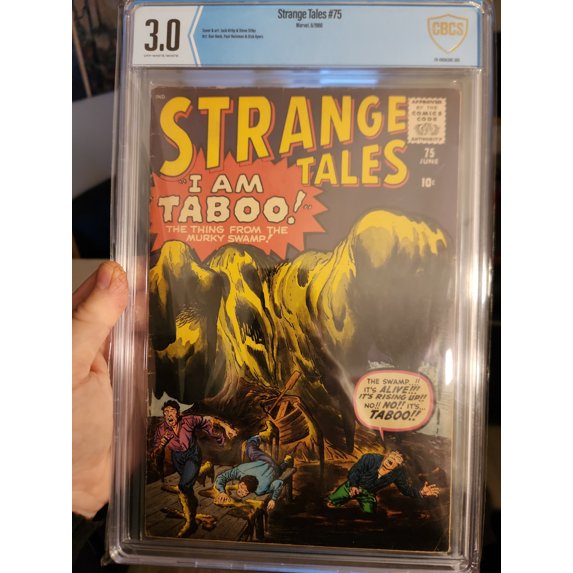 Strange Tales #75 - CBCS 3 Comic Book